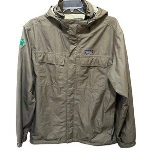 Vintage Men's‎ Patagonia Rain/Winter Jacket Size XL Tan Unique Wonderful Brand
